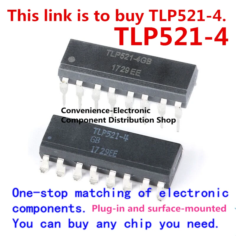 

5PCS/Pack brand new original TLP521-4 TLP521 TLP521-4GB SOP16 surface mount driving optocoupler integrated circuit