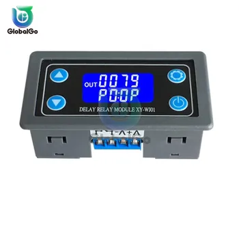 

WJ01 One-way 1 channel Delay Cycle Timing Trigger Relay Module DC 12V LED Digital Time Delay Timer Relay Control Switch