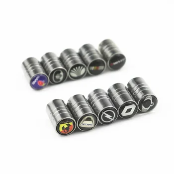 

800pcs Metal Wheel Tire Valve Caps Stem Oil drum shape For Renault Toyota Mazda Ford opel Chevrolet Audi Bmw Car Accessories
