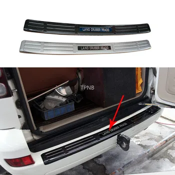 

For Toyota Land Cruiser Prado 120 2003 2004 2005 2006 2007 2008 2009 Stainless Steel Internal and External Rear Guard