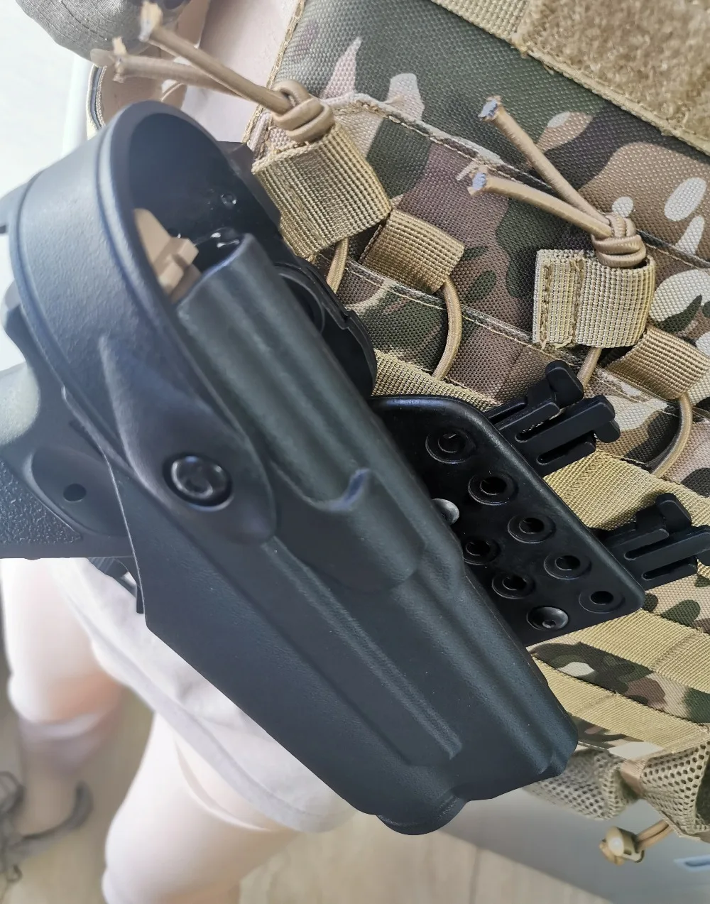 TOtrait Sarafiland MOLLE пластина платформа кобура Платформа страйкбол адаптер подходит USP/1911/Glock17/P226 кобура пистолет аксессуар