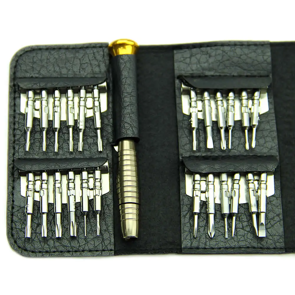 

Drop Shipping 25 in1 Screwdriver Set Repair Opening Tools Kit For Samsung iPhone New Sell