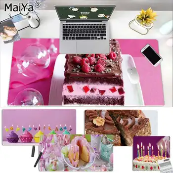 

Maiya Non Slip PC cupcake Rubber PC Computer Gaming mousepad Free Shipping Large Mouse Pad Keyboards Mat