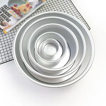 

2/4/6/8/10 Inch Round Live Bottom Cake Mold Baking Mold Bread Decoration Non-stick Home Kitchen Oven Baking Tool Tray 1PCS