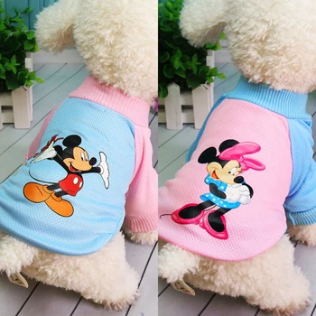 

Mickey Cartoon French Bulldog Small Dog Clothes Winter Chihuahua Coat Pug Puppy Dog Hoodie Pet Clothes Ropa Perro Dogs Clothing