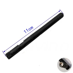 High-Performance 2.4GHz 3dBi Omni WiFi Antenna with RP SMA Connector (Black Female)
