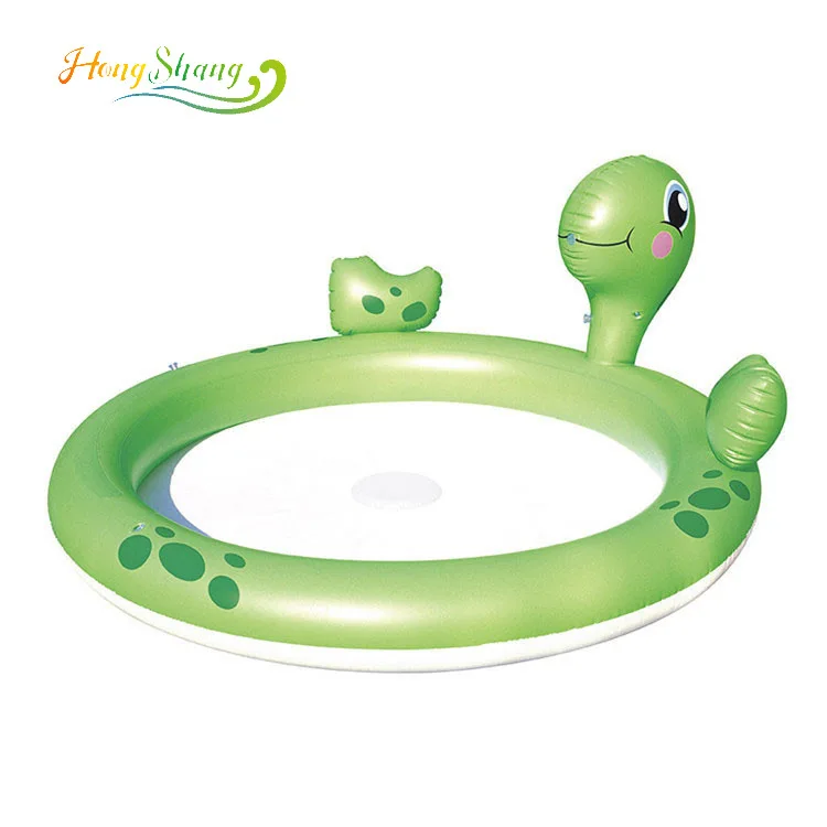 

Hshb PVC Inflatable Pool Turtle Inflatable Pool Children Water Spouting Pool Entertainment Pool