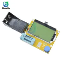 ESR Meter Mega328 Transistor Tester Digital V2.68 ESR-T4 Diode Triode Capacitance MOS/PNP/NPN LCR 12864 LCD Screen Tester 2
