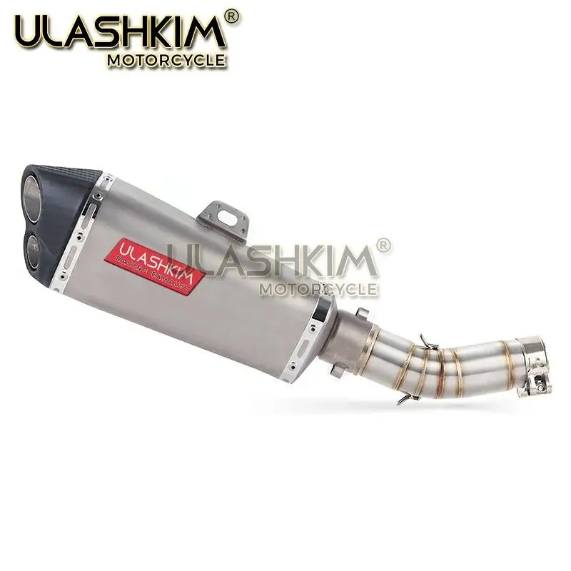 Полная выхлопная система мотоцикла глушитель Escape slip on для suzuki GSX250R GSX 250R GSX250 GW250 Link средняя труба с DB-KILLER