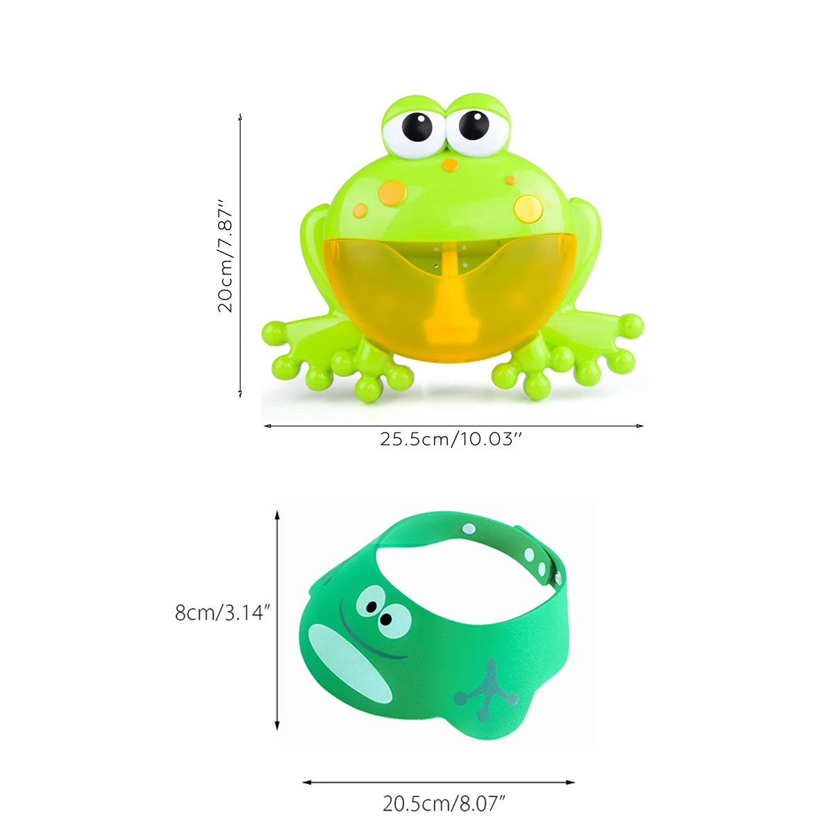 Напольное пузырчатое лягушки КИТ детская Ванна Игрушка устройство для мыльных пузырей ванна для Купания Мыло вода игрушки для детей Дети с музыкой - Цвет: Зеленый