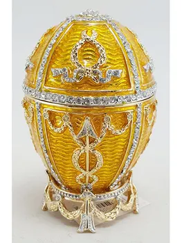 

Copy Faberge hjd0416-3 egg Easter "with an arrow" musical, color. Angry.