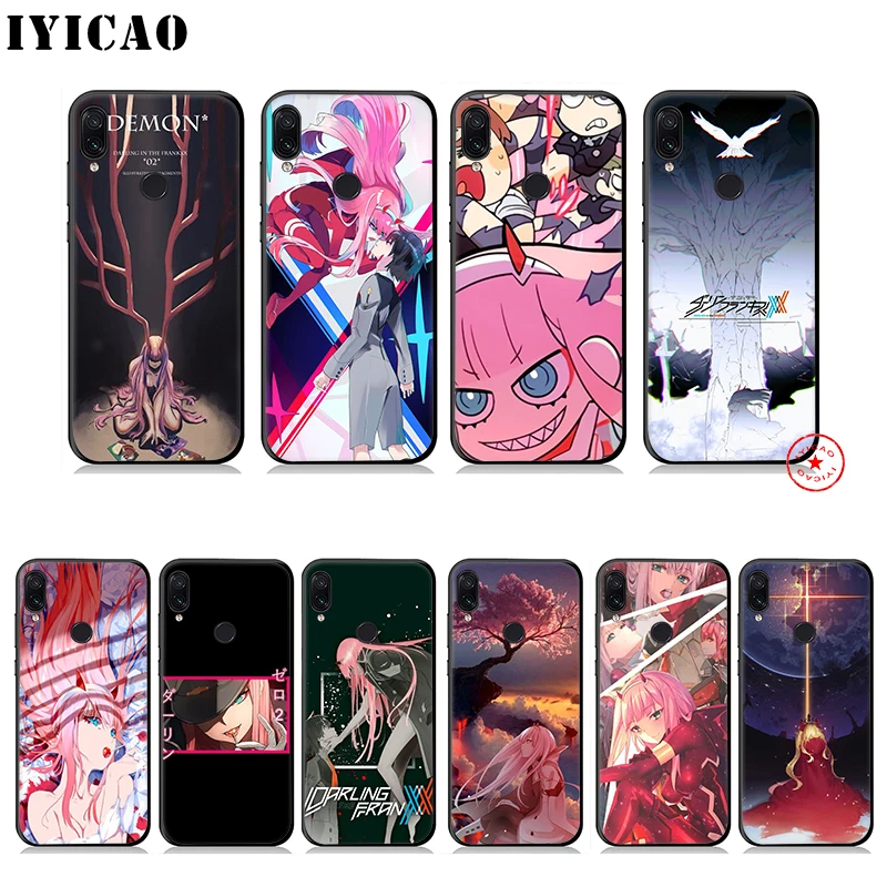 Мягкий чехол IYICAO Darling in the FranXX для Xiaomi Redmi Note 8 7 6 5 Pro 5A 4X силиконовая задняя крышка |