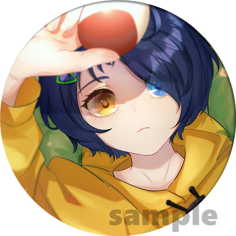 Cartoon WONDER EGG PRIORITY Ohto Ai Cosplay Badge Brooch Pin Anime Accessories For Clothes Backpack Decoration gift