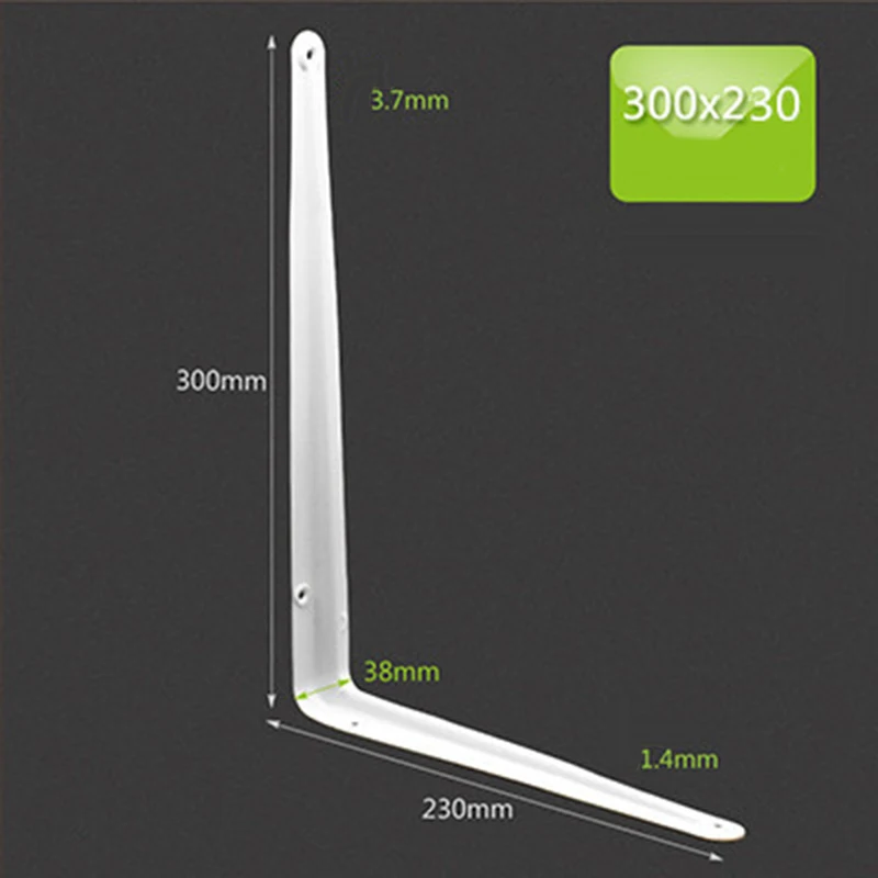 

Angle Iron Shelf Layers Fixed Support Wall Mounted Triangular Brackets Holder