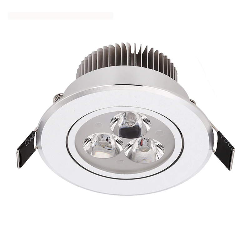 20pcs/lot 3W 4W 5W led ceiling down lights dimmable home decor for foyer bathroom kitchen bed room etc AC 110V 220V