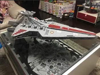 

In Stock 05077 Star Wars Series The UCS Rupblic Star Destroyer Cruiser ST04 Set Building Blocks Bricks Kids Toys Christmas gift