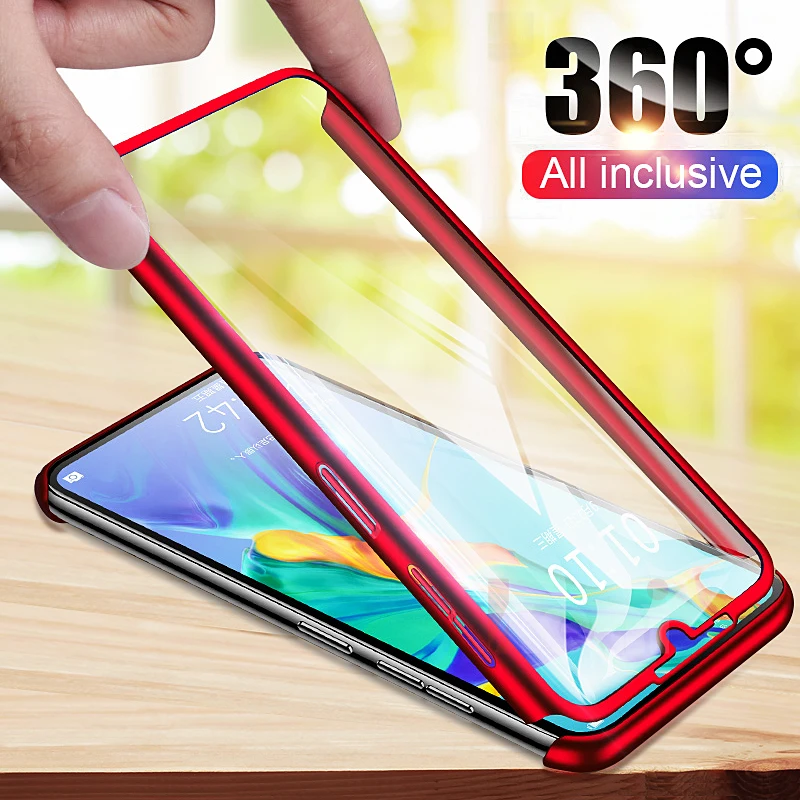 Роскошный 360 Полный Чехол для huawei P20 P30 Pro P умный противоударный чехол для huawei mate 20 Lite P10 P9 P8 Plus Fundas Capa