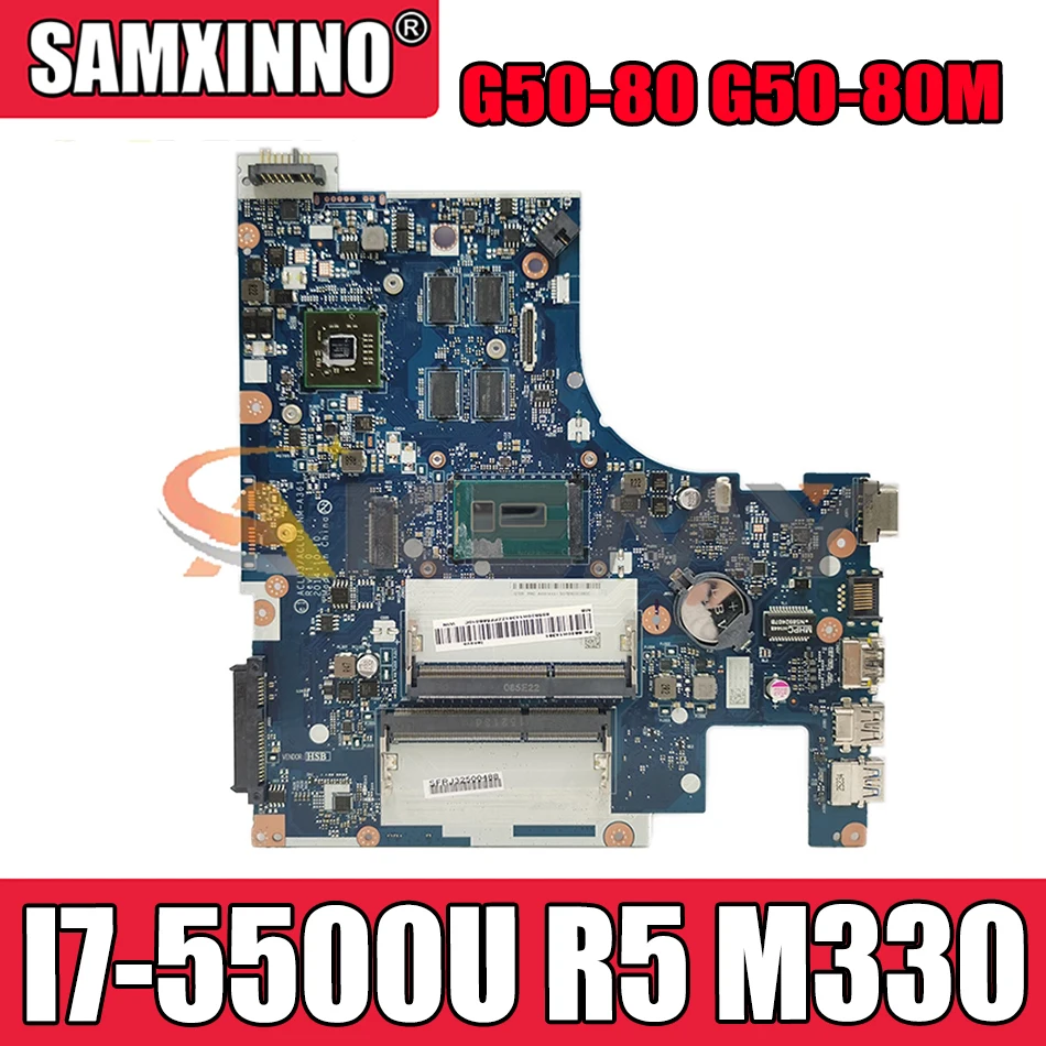 Akemy ACLU3/ACLU4 NM-A361 материнская плата для ноутбука Lenovo G50-80 G50-80M Материнская процессор