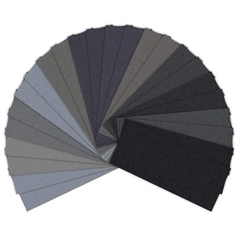 

108Pcs Wet and Dry Fine Sandpaper Assortment 60 to 3000 Grit Sanding Paper for Sanding Wood Furniture Finishing