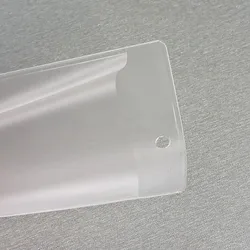 Sacs de couverture en PVC pour carte signe, 100 pièces, W8cm, étiquette de prix en plastique, pochette de protection suspendue, transparent 