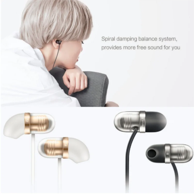 Oreillettes d'origine Xiao mi Capsule avec ecouteurs en Silicone mi c ecouteurs intra-auriculaires mi pour télеphone портативный Xi