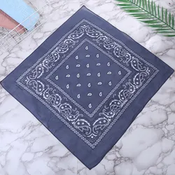 Stylish Unisex Cotton Headband & Bandana Scarf Collection - 55cm - 55cm (GRAY)