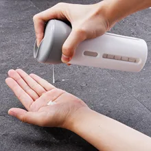 Дорожный диспенсер для шампуня, лосьона, геля для душа, бутылка для мыла, аксессуары, 4 в 1, пустая бутылка, пресс-контейнер, многоразовая бутылка