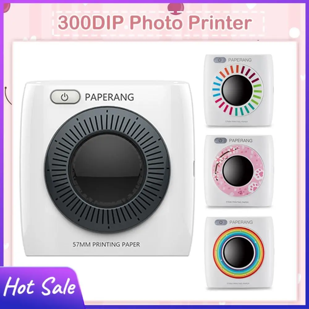 

SeenDa P2 Portable Bluetooth Printer Mini Photo Pocket HD Thermal Label Sticker Printer 300DPI For Mobile Phone Android iOS