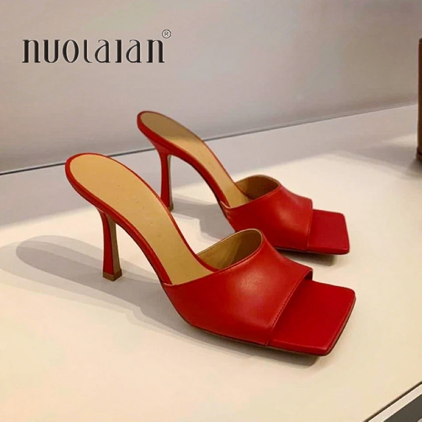 Designer mules heels Clearance