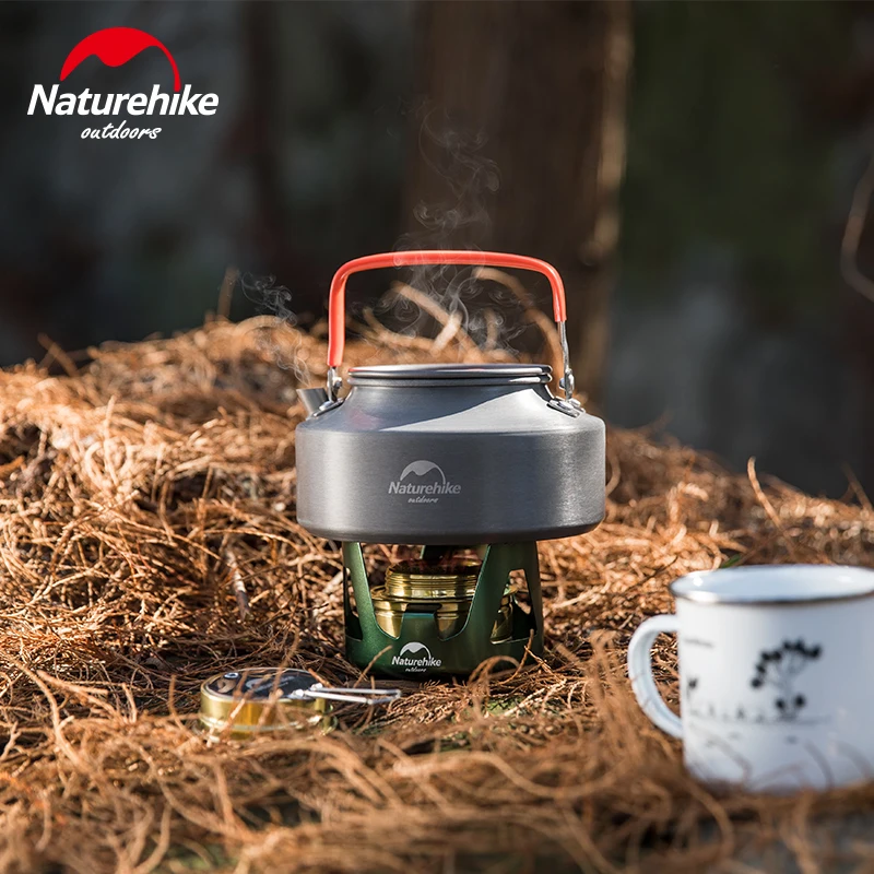 Портативная Сверхлегкая жидкая твердая спиртовая плита Naturehike для активного