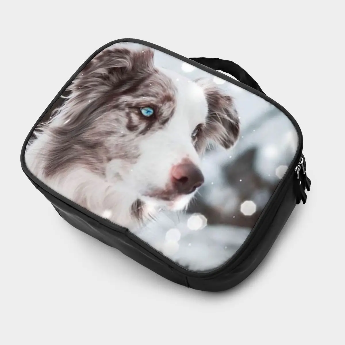 WHEREISART Border Collie, новая многофункциональная косметичка для путешествий, женские косметички, косметички, органайзер для хранения косметики