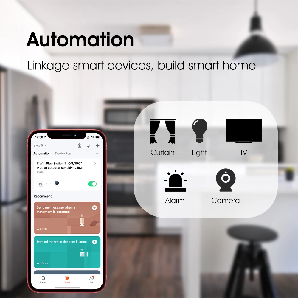 zigbee siren alarm TREEYE WiFi Human Body Sensor Wireless Smart Body Movement PIR Motion Sensor Zigbee Use With Gateway Tuya Smart Life App ring keypad siren