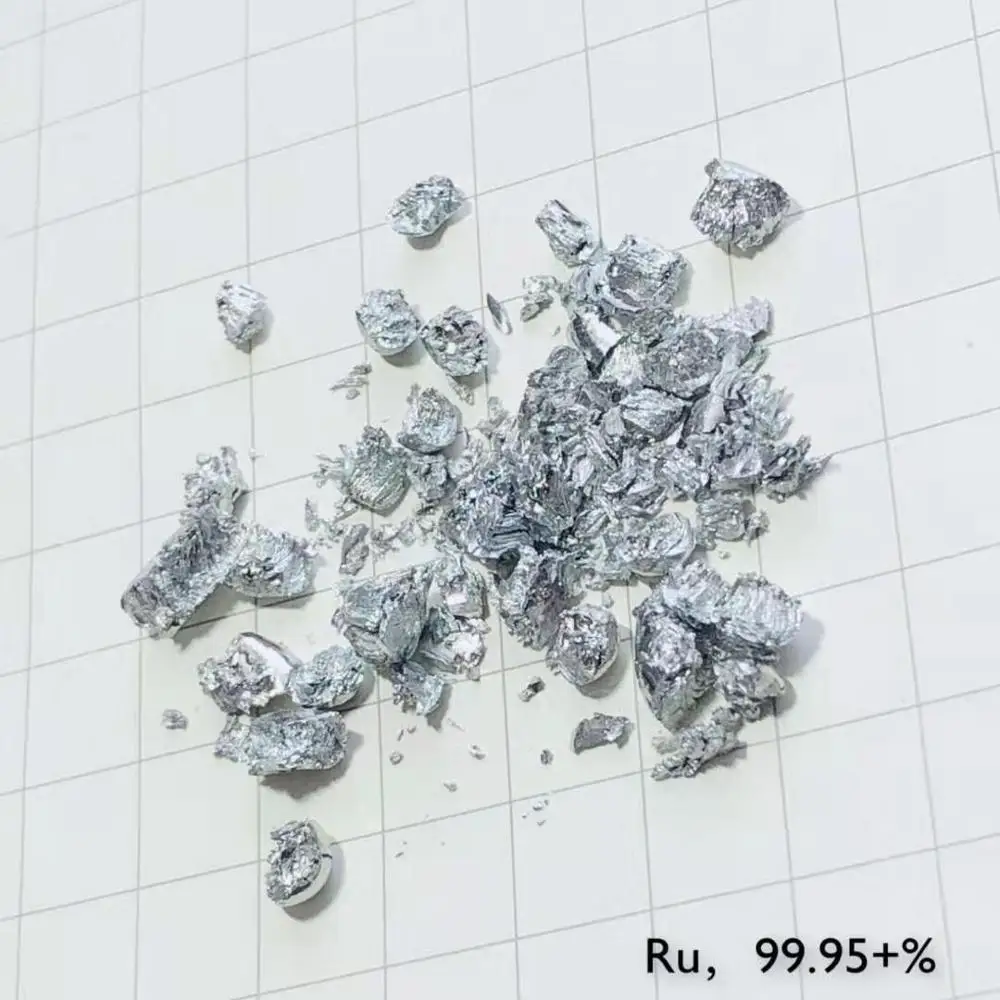 Ru рутений 1 г чистый 99.95% образец платиновой группы кусочки редких металлов