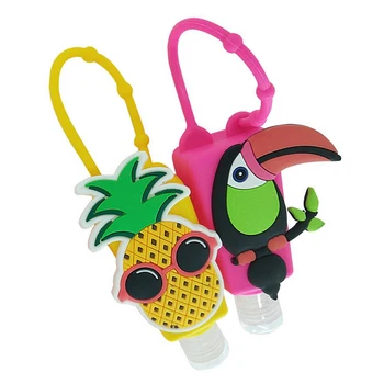 

Silicone Cute Cartoon Owl/bird Mini Hand Sanitizer Disposable No Clean Detachable Cover Travel Portable Safe Gel