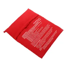 Vermelho lavável saco de fogão micro-ondas cozimento batatas saco arroz bolso ferramentas de cozimento fácil cozinhar a vapor cozinha gadgets ferramenta de cozimento