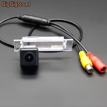 BigBigRoad Wireless Car Rear View Backup Camera HD Color Image For Renault Kadjar Clio Estate IV 2016 2017 Sandero II Stepway 2