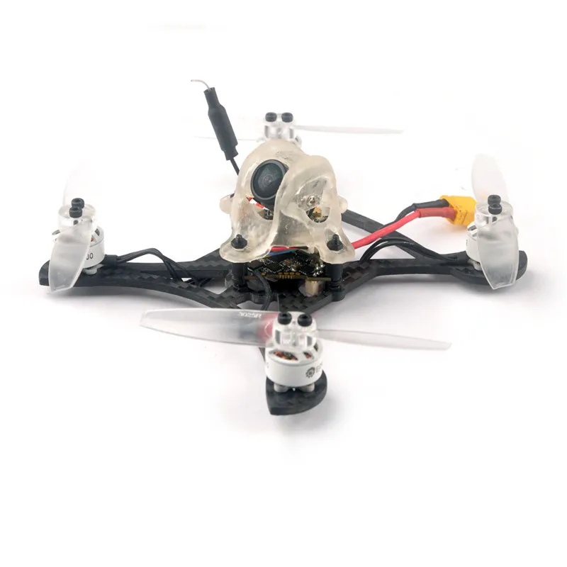 Tanie Eachine gałązka 115mm 3 Cal 2 3S FPV RC Drone BNF Frsky D8 Crazybee F4 PRO V3.0 mini kamera hd RC helikoptery Dron