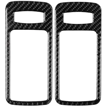 

Carbon Fiber Inner Door Handle Bowl Frame Cover Molding Trim Sticker, Interior Accessories, for Ford Mustang 2009-2013