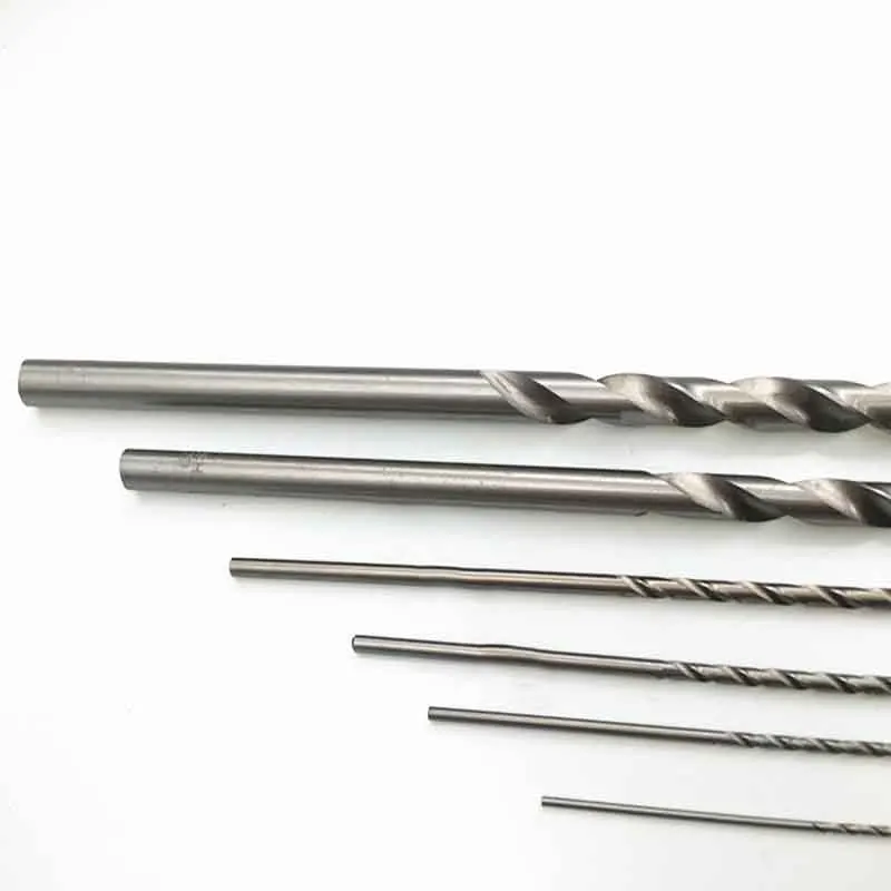 HSS Drill Bits Set 2-6mm Diameter 160-300mm Length Straight Shank Twist  Drill Bits Wood Aluminum Plastic Cutting Drilling Tools