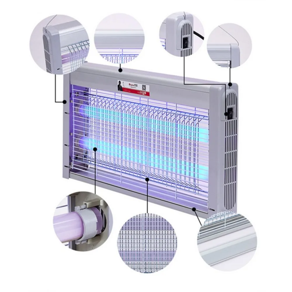 Электрическая лампа от комаров в помещении с электрическим током, электронная лампа от насекомых, лампа от комаров, устраняет большинство летающих вредителей