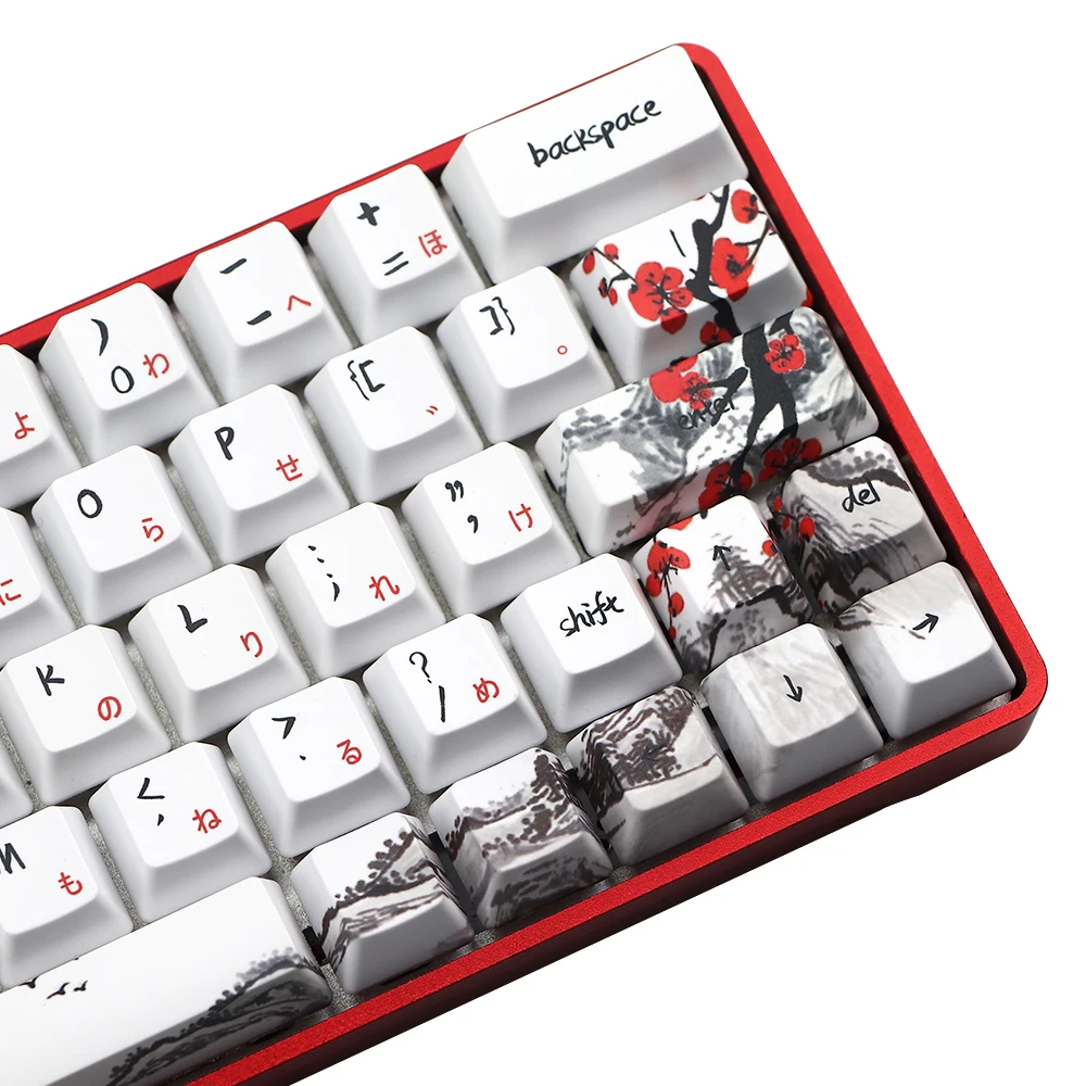 71 chave oem perfil keycap para gh60