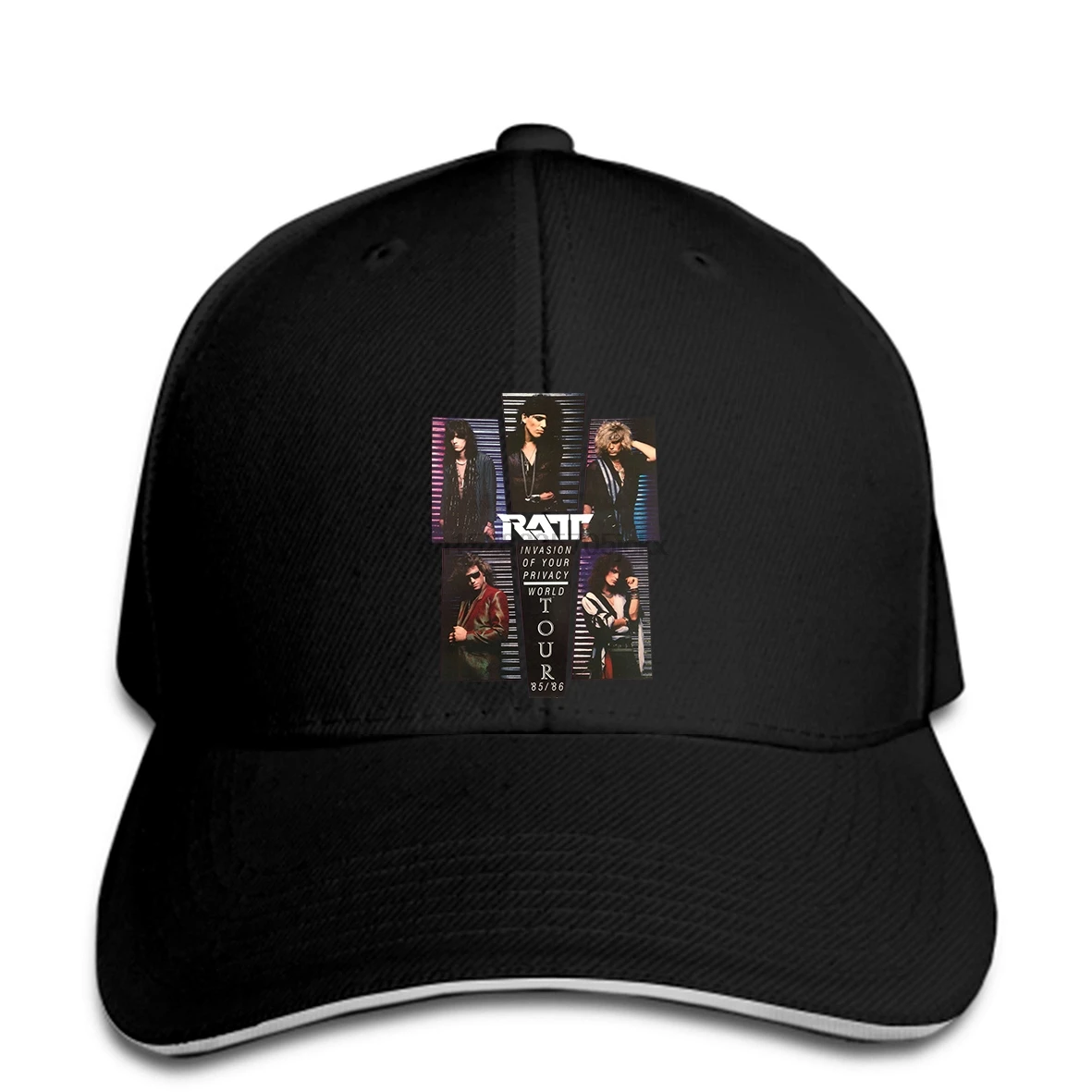 Men RATT Band Fashionable Music Band Fans Baseball cap Gift snapback hat Peaked