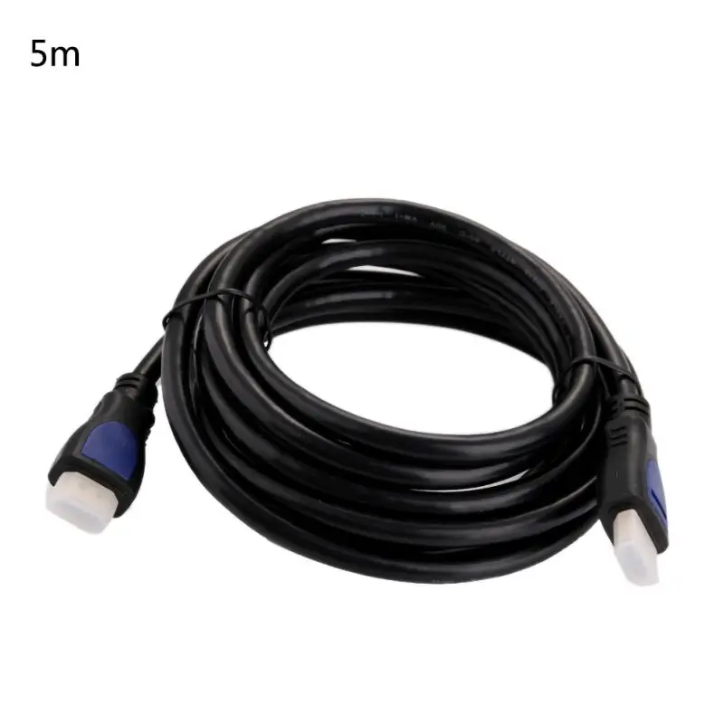 Кабель HDMI бескислородный медный сердечник позолоченный интерфейс папа-папа 2,0 кабель 3D 4k Hd Mi для HDTV домашнего кинотеатра PC прочный