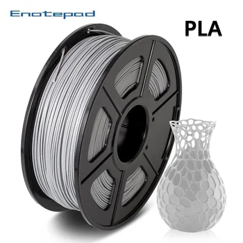 Enotepad-filamento PLA de 1 kg 1,75mm para impresión 3D, filamento pla de 1 75mm, 1 kg, material pla inofensivo para impresora 3D