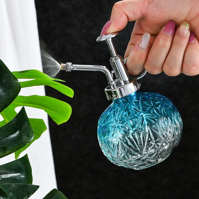 Gyémánt Spray -Palack Üveg Növényi Mister Öntözés Galvanizálással Ellátott Abs Szivattyúkert Növények Tisztító Víz - Image 4