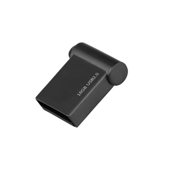 

High Speed Black U Disk USB Flash Drive Memory Pen Sticks Mini USB 2.0 External Storage Metal Laptop External Storage