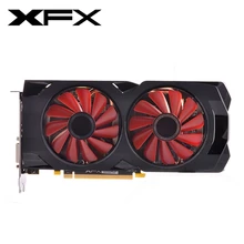 Xfx rx 570 4gb placas de tela de vídeo gpu amd radeon rx570 4gb placas gráficas pubg computador mapa do jogo hdmi pci-e x16 não mineração
