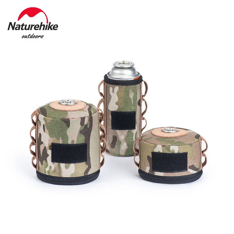 Gas Tank Storage Bag Naturehike Camouflage Air Tank Cover Multi Specification Leather Case Camping And Picnic Accessory Flat And Long Air Tanks Cover