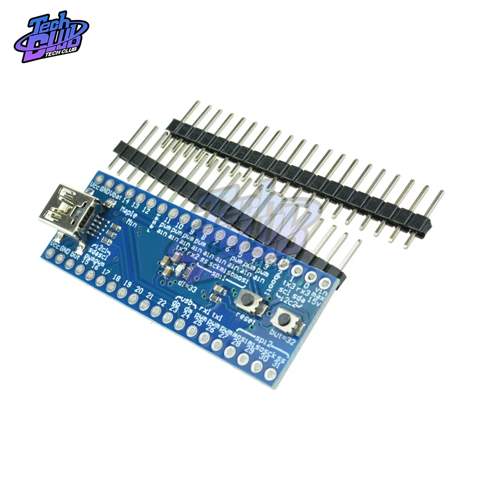 Плата управления STM32F103CBT6 Maple Mini ARM STM32 3 В USB|Детали и аксессуары для приборов| |