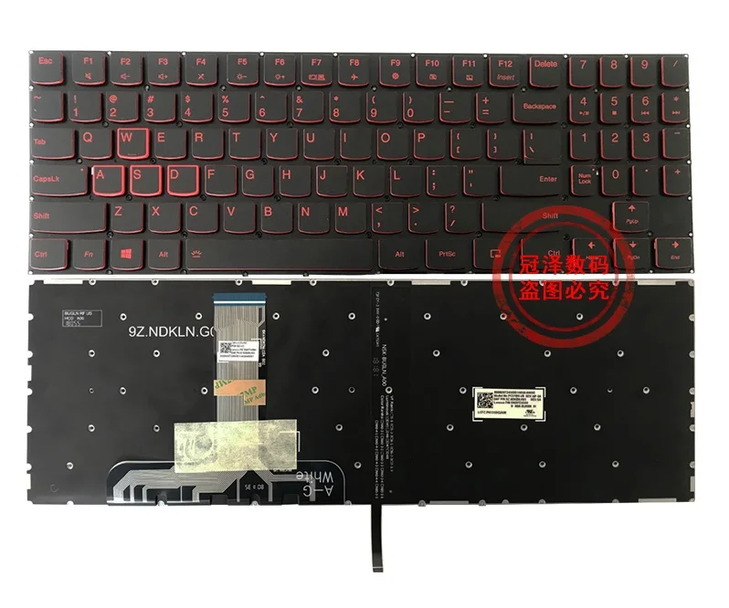 Replacement Backlit Keyboard For Lenovo Legion 17 Inch Y740 Y730 Y9000k Laptop Us 643079 - View #7